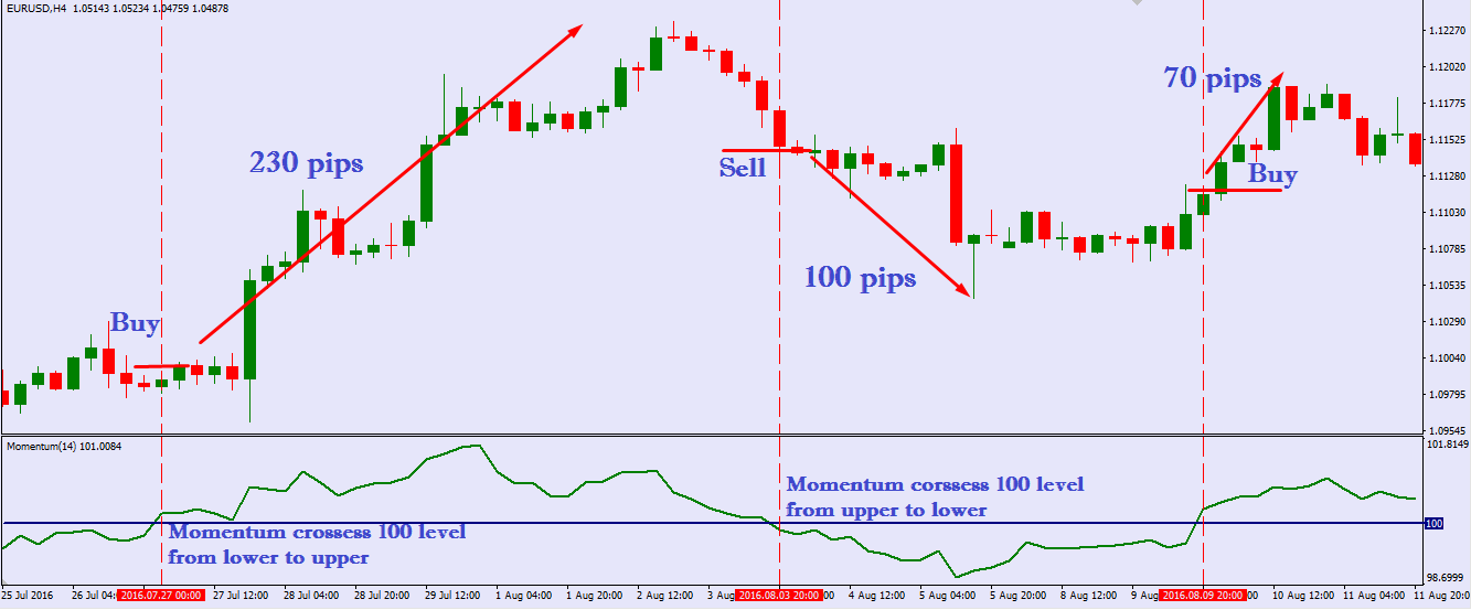 Biểu đồ Momentum